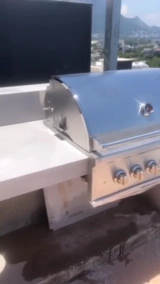 Projeto de ambiente com pedra natural